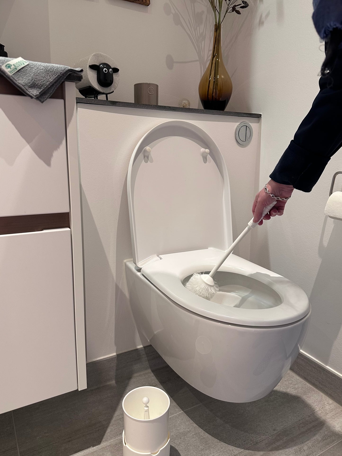 Sanira toiletbørste inkl. refill